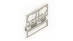 Universal mounting plate MTCUP 100 - Niedax | Kleinhuis | Fintech